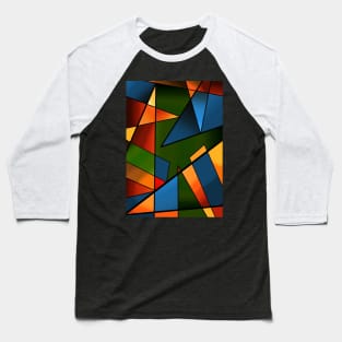 Abstract Design Baseball T-Shirt